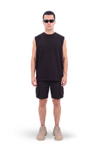 TANK TOP BLACK 250 GSM OVERSIZE