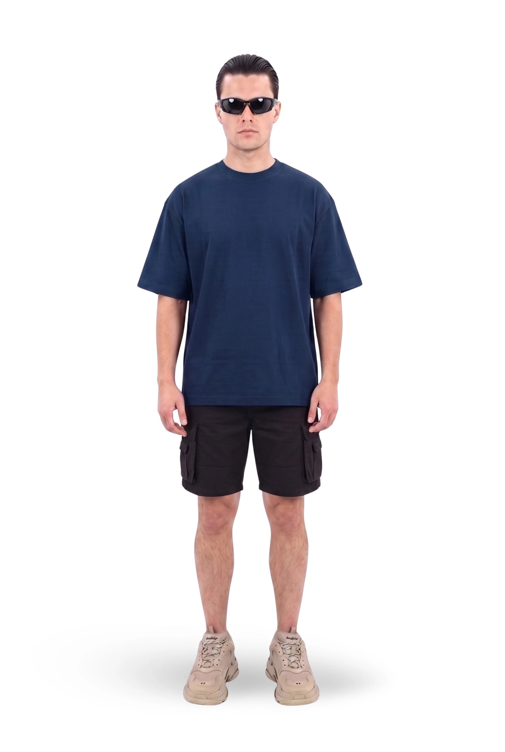 NAVY 250 GSM OVERSIZE