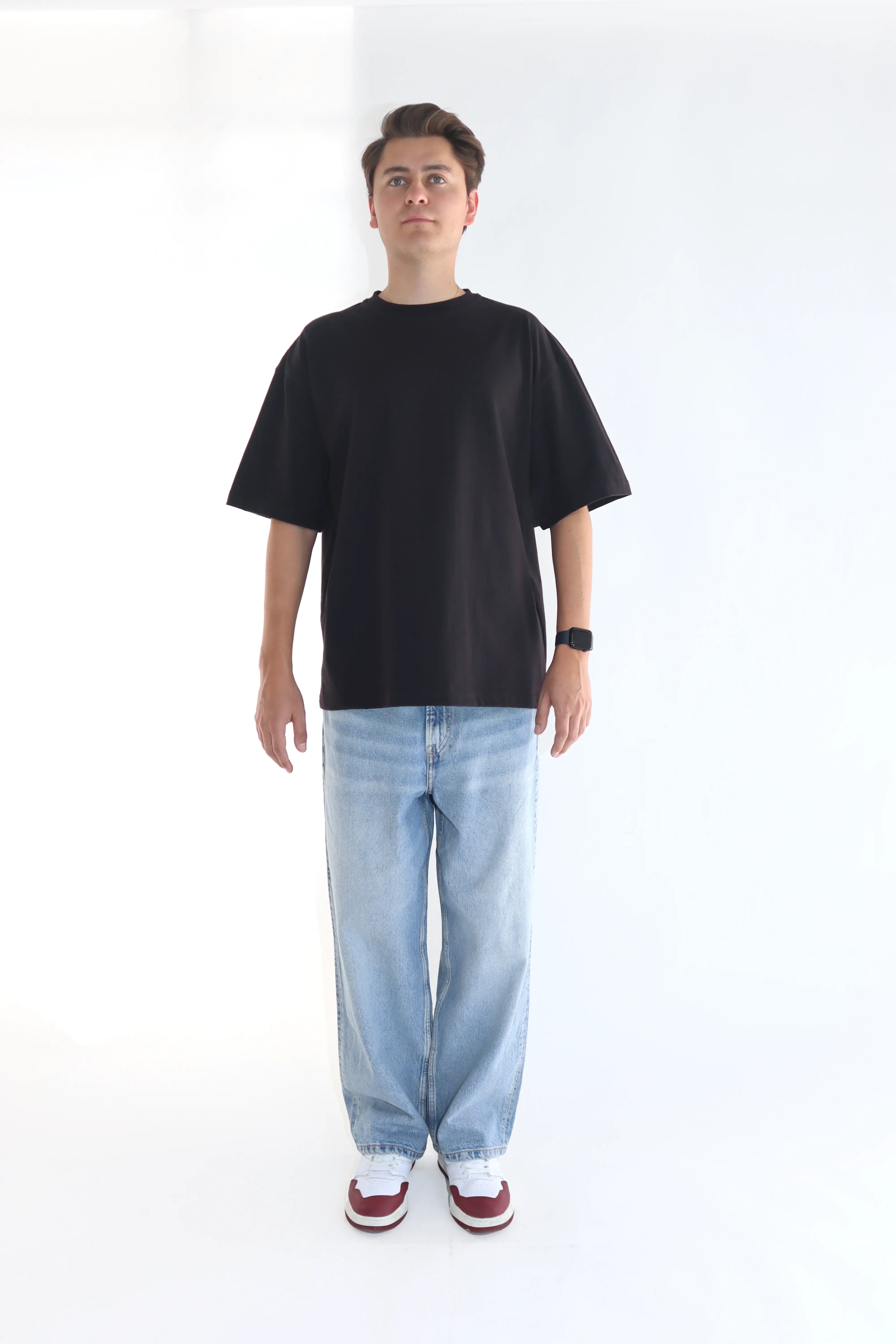 BLACK 250 GSM OVERSIZE