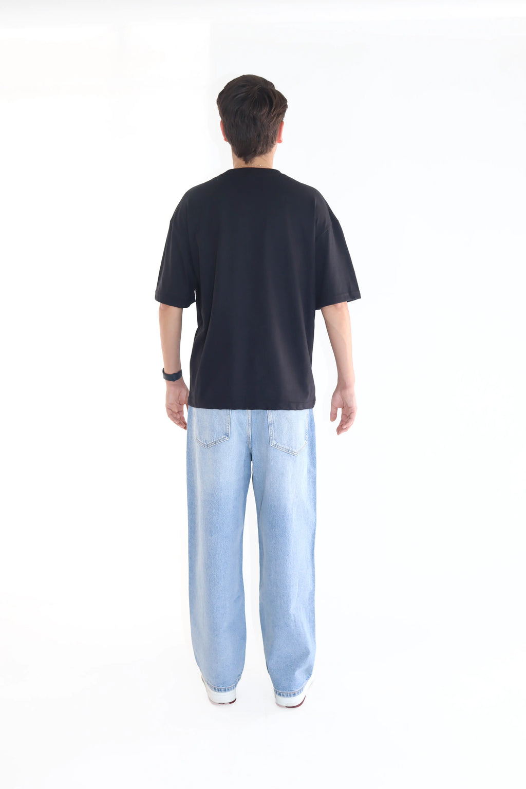 BLACK 200 GSM OVERSIZE