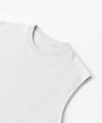 TANK TOP WHITE 250 GSM OVERSIZE