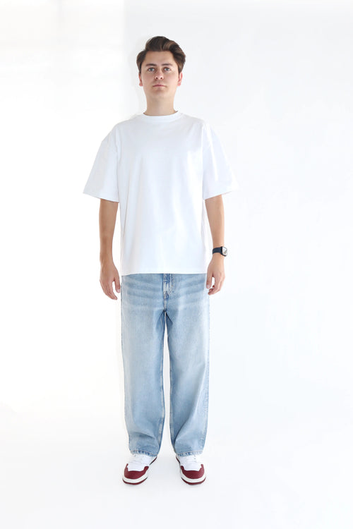 WHITE 250 GSM OVERSIZE