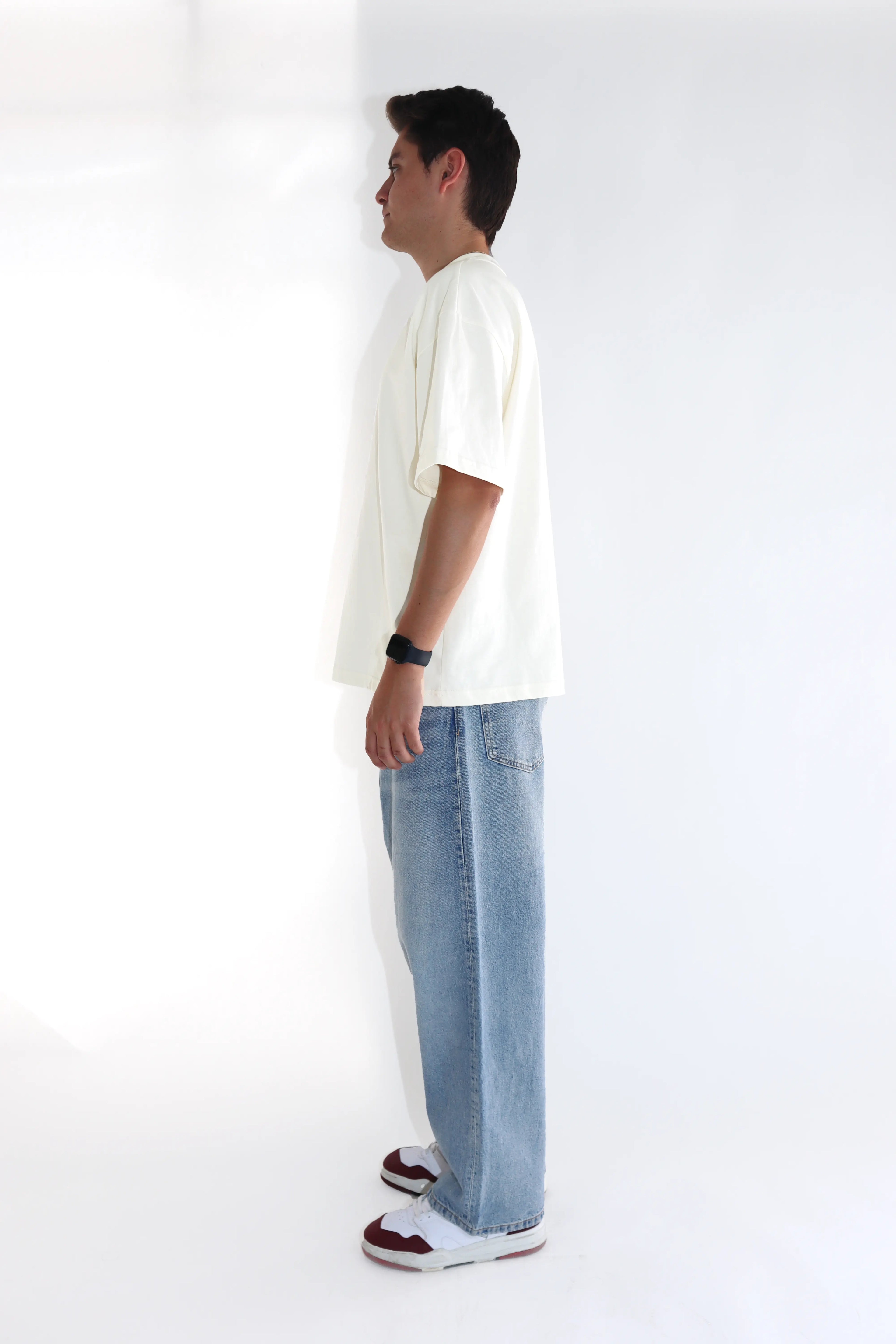 BONE CREAM 250 GSM OVERSIZE