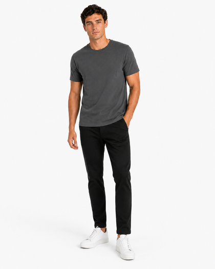 CARBON BLACK 160 GSM REGULAR FIT
