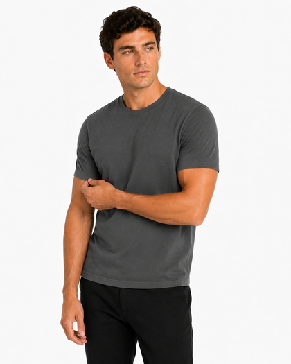 CARBON BLACK 160 GSM REGULAR FIT