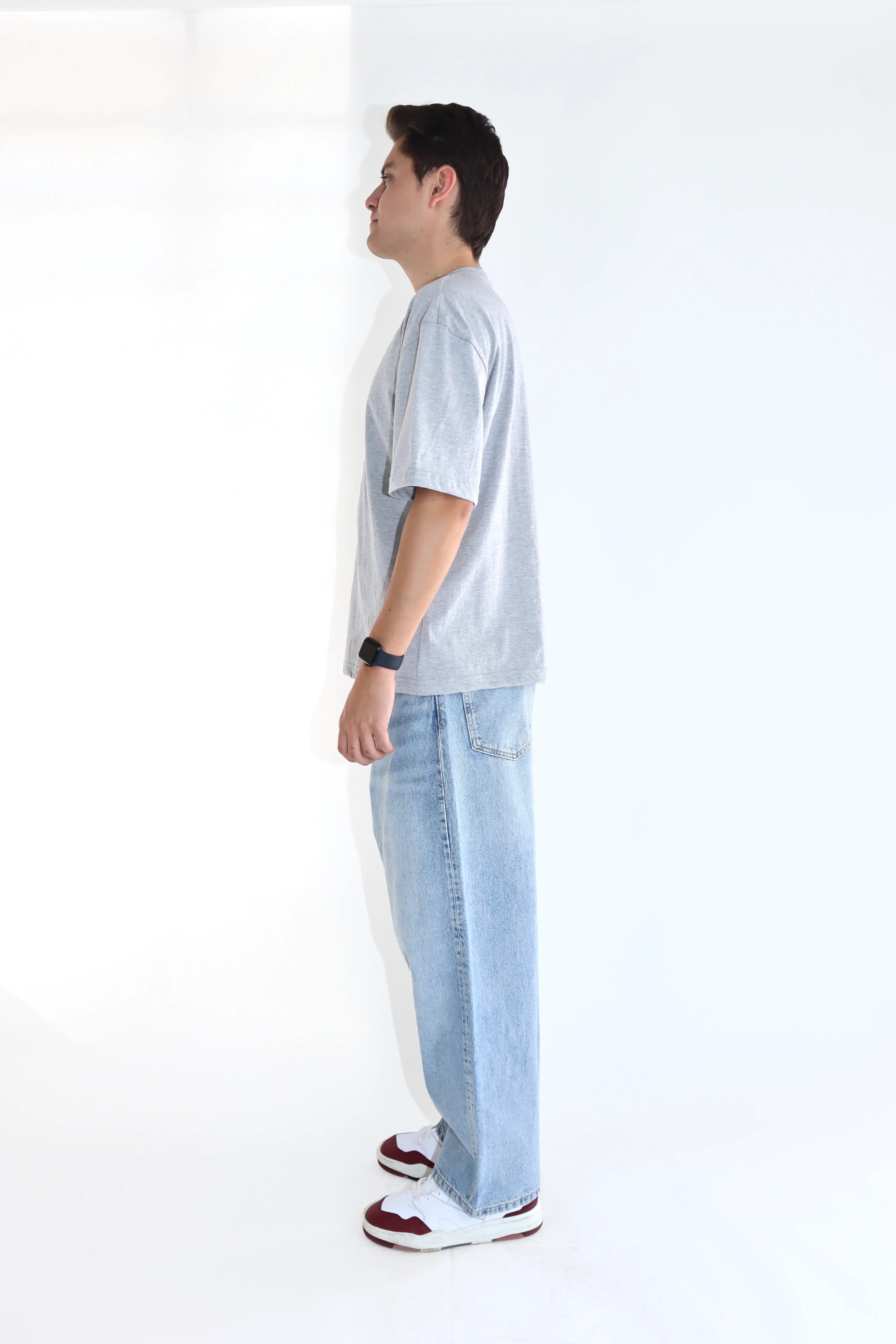 LIGHT JASPE GRAY 200 GSM OVERSIZE