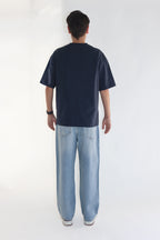 NAVY 250 GSM OVERSIZE