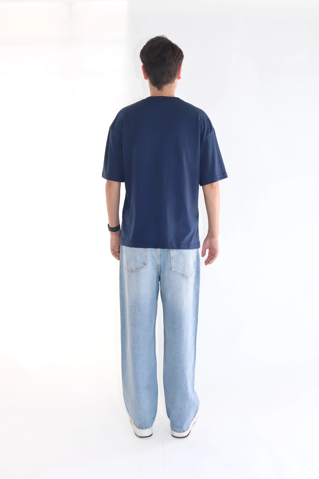 LIGHT NAVY BLUE 200 GSM OVERSIZE