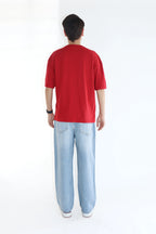 RED 200 GSM OVERSIZE