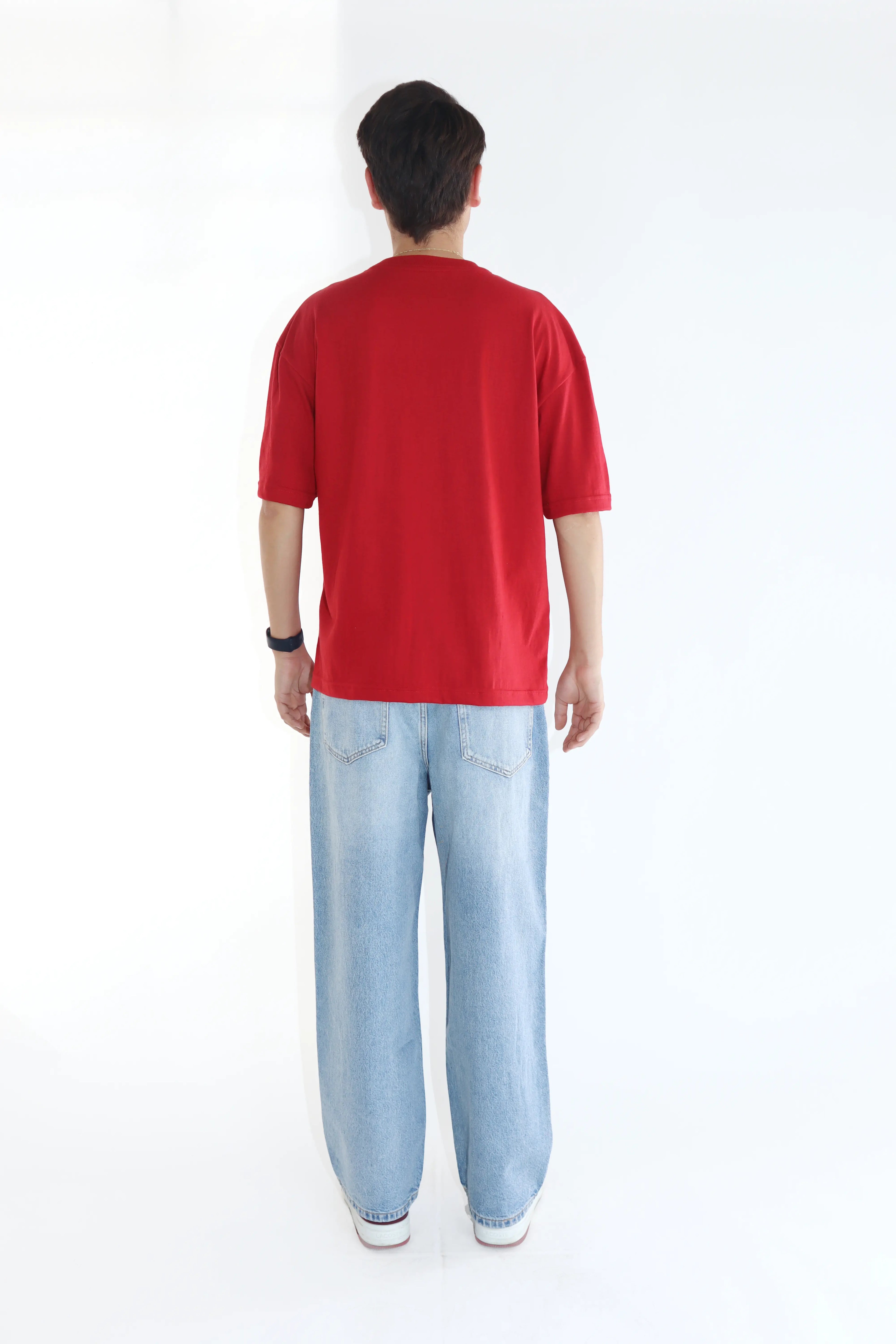 RED 200 GSM OVERSIZE