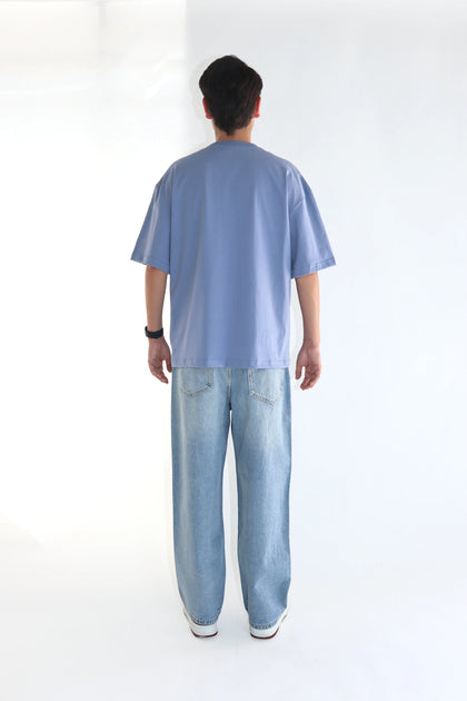 STONEWASH BLUE 250 GSM OVERSIZE