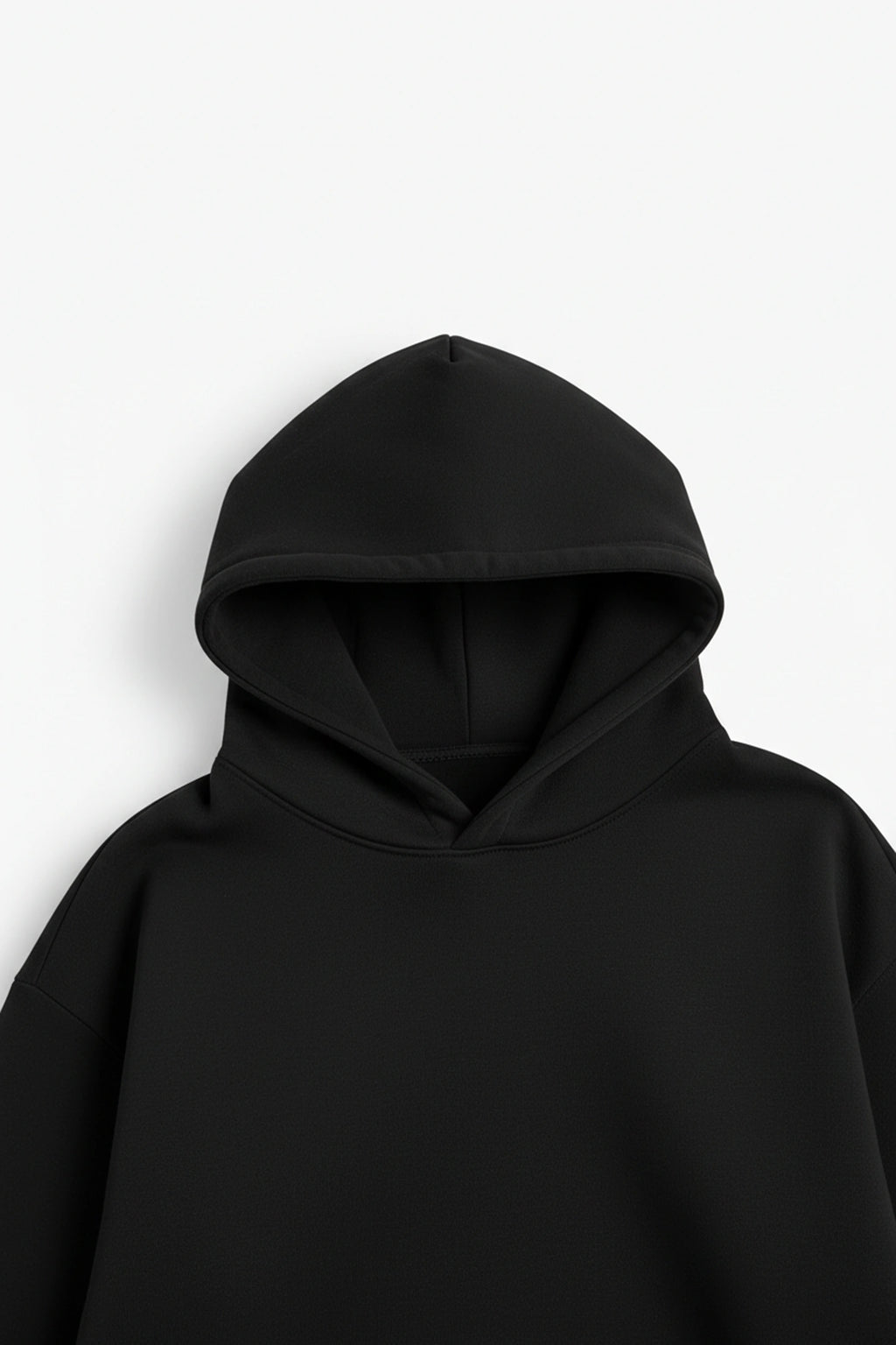 HOODIE HEAVYWEIGHT PREMIUM BLACK OVERSIZE
