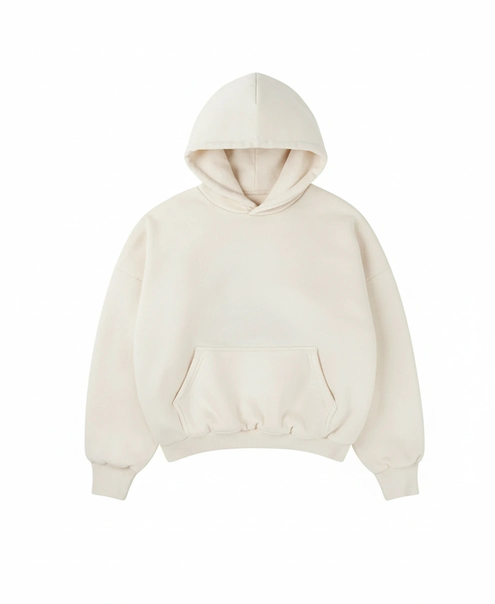 HOODIE HEAVYWEIGHT PREMIUM CREAM OVERSIZE