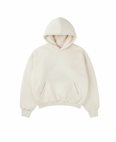 HOODIE HEAVYWEIGHT PREMIUM CREAM OVERSIZE