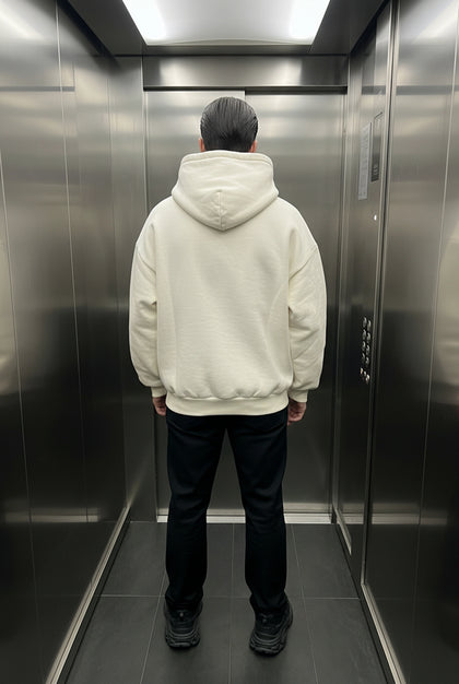 HOODIE HEAVYWEIGHT PREMIUM CREAM OVERSIZE