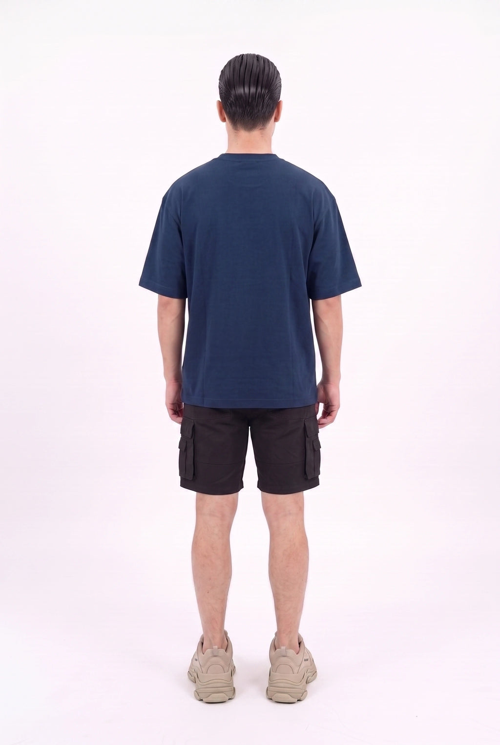 NAVY 250 GSM OVERSIZE
