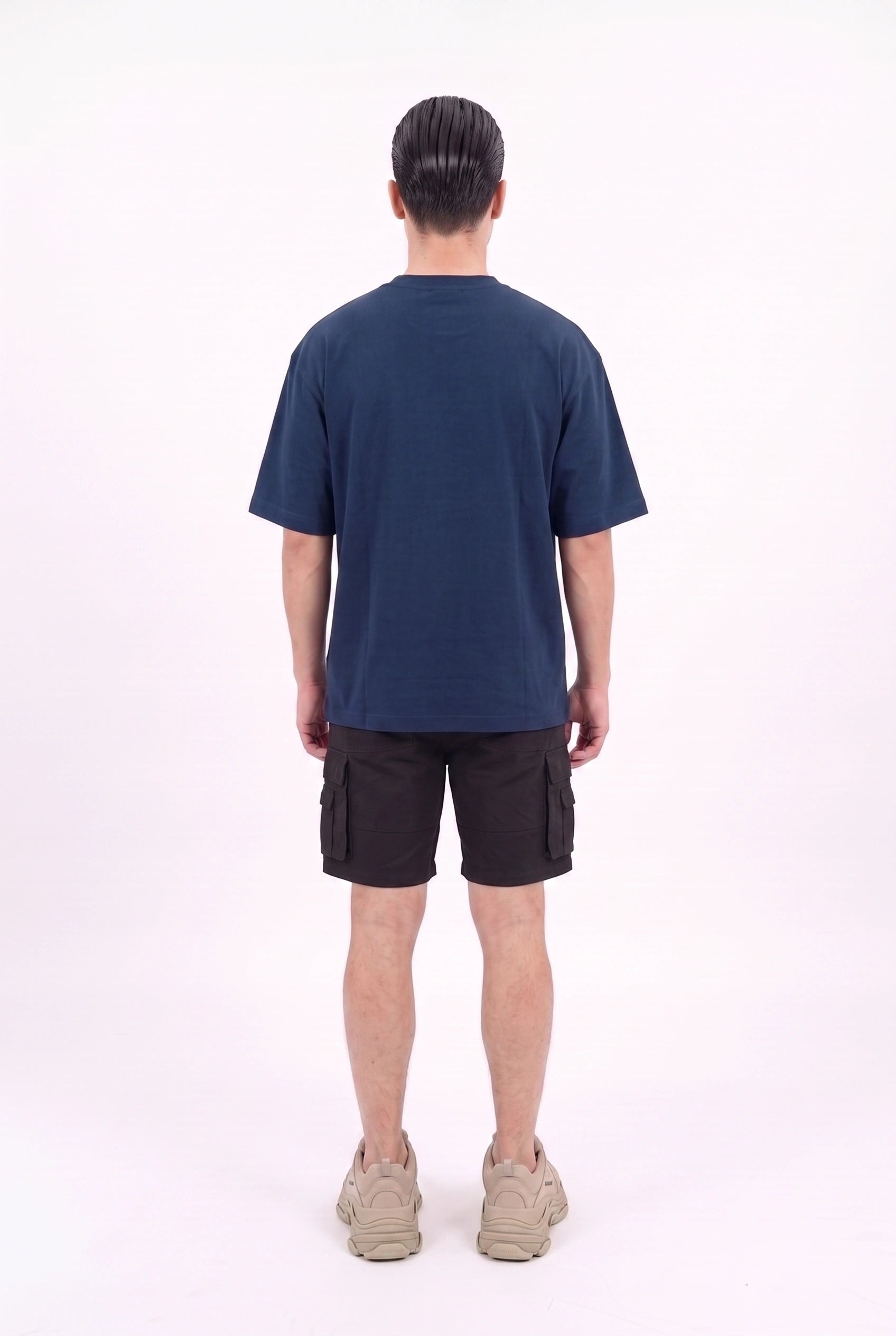 NAVY 250 GSM OVERSIZE