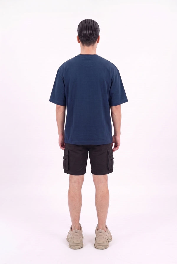 NAVY 250 GSM OVERSIZE
