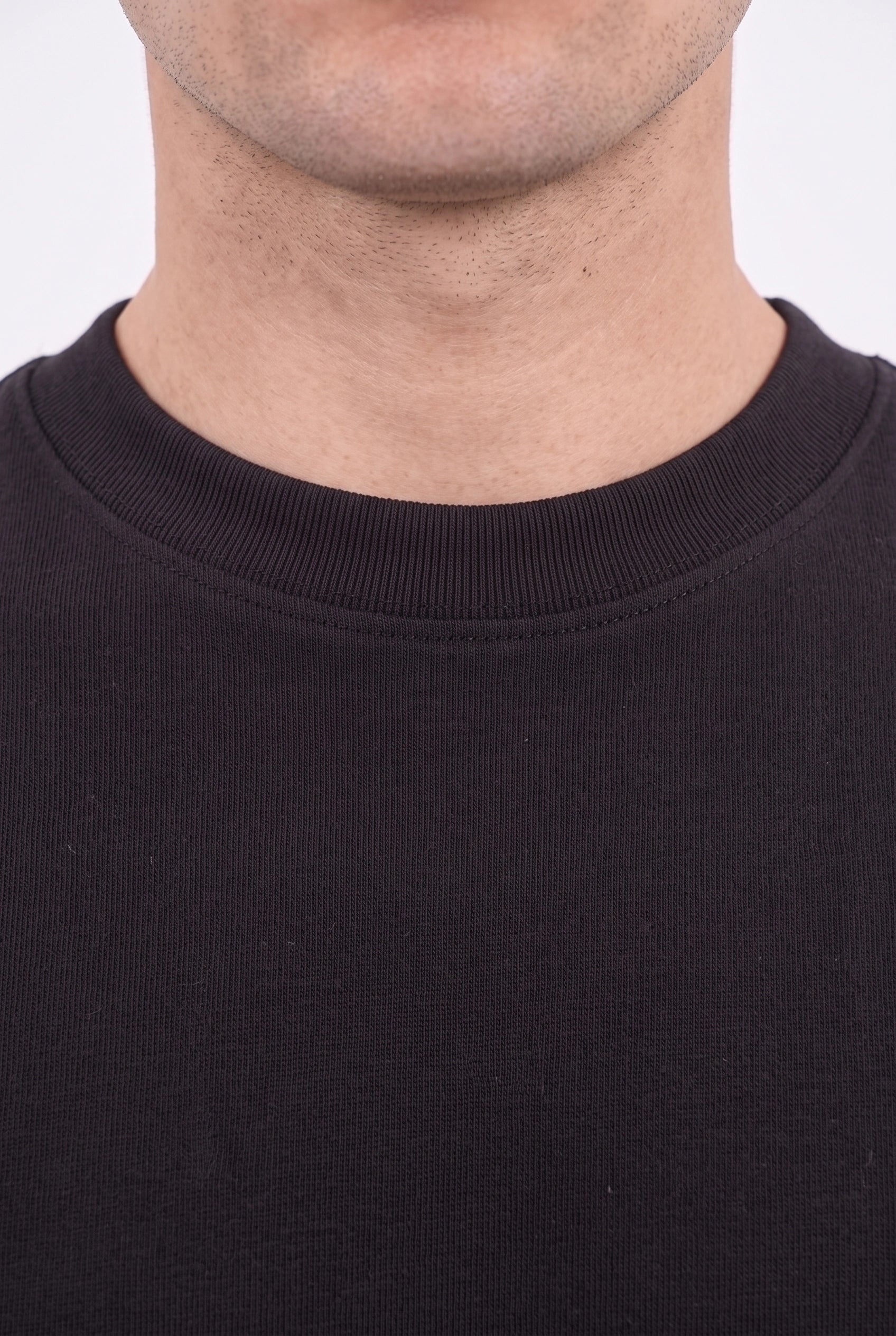 TANK TOP BLACK 250 GSM OVERSIZE