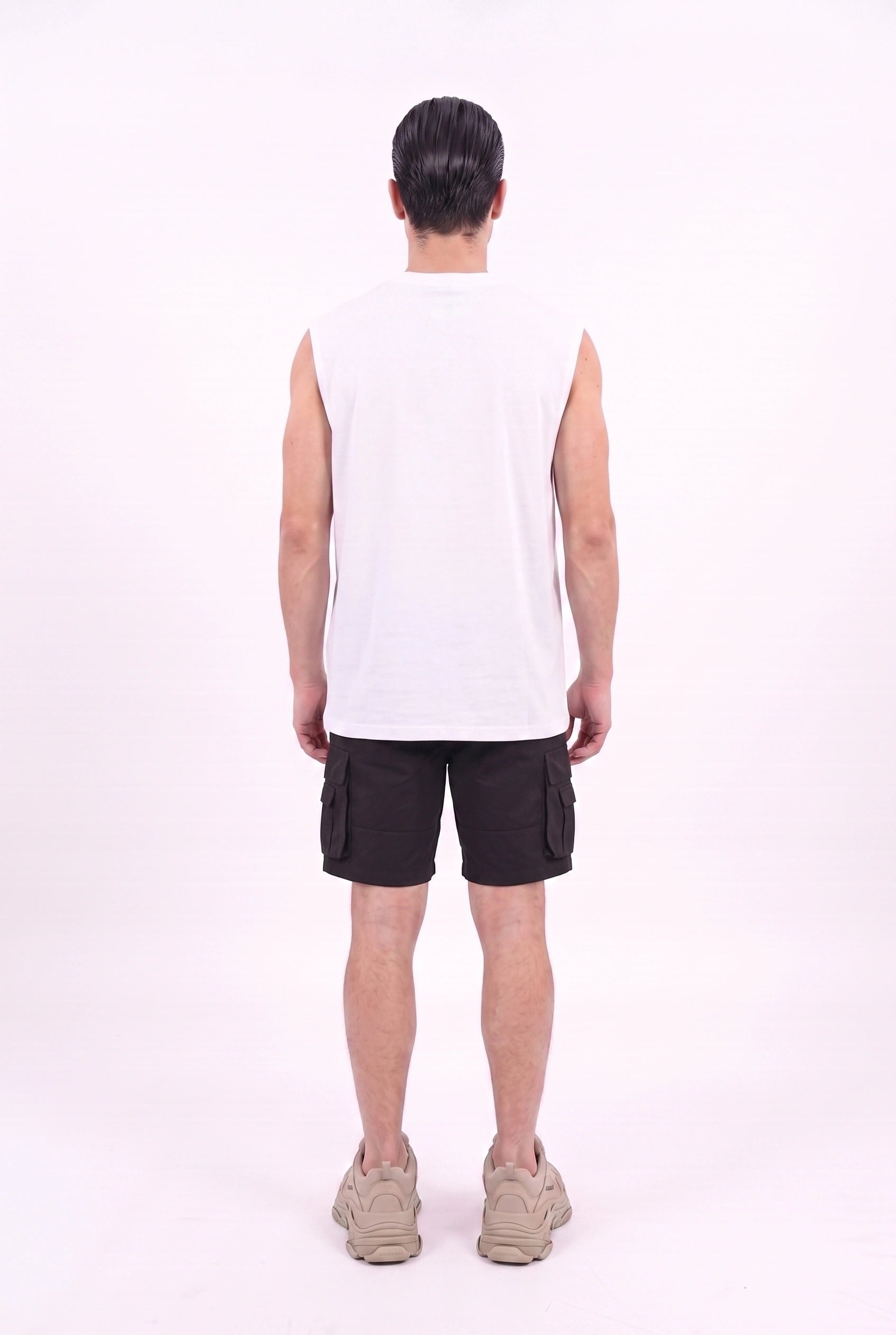 TANK TOP WHITE 250 GSM OVERSIZE