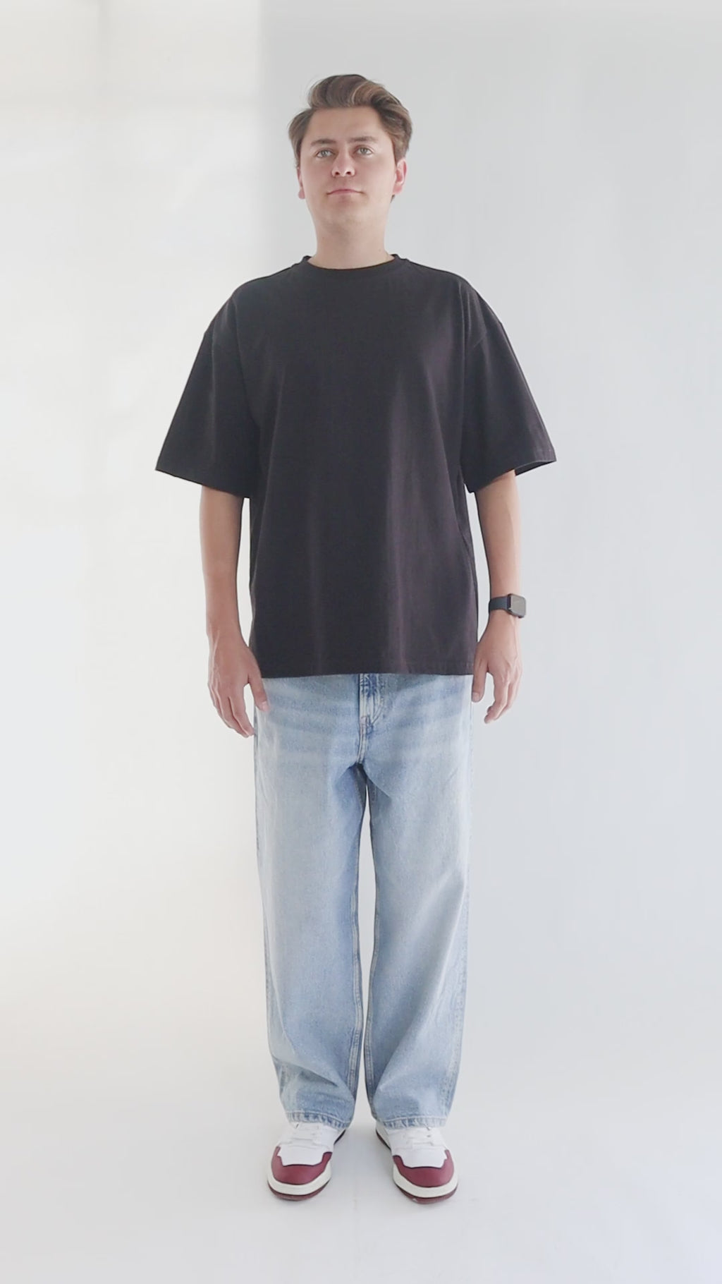BLACK 250 GSM OVERSIZE