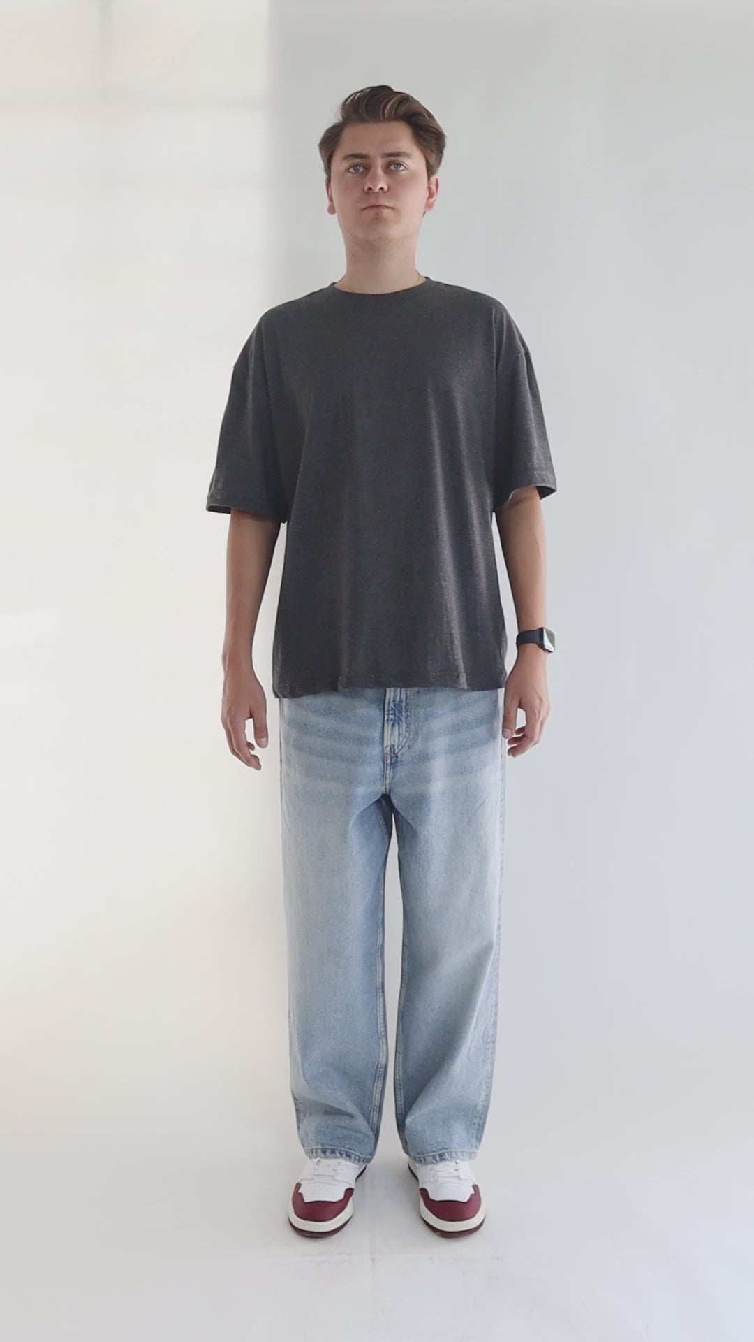 DARK JASPE OXFORD 200 GSM OVERSIZE