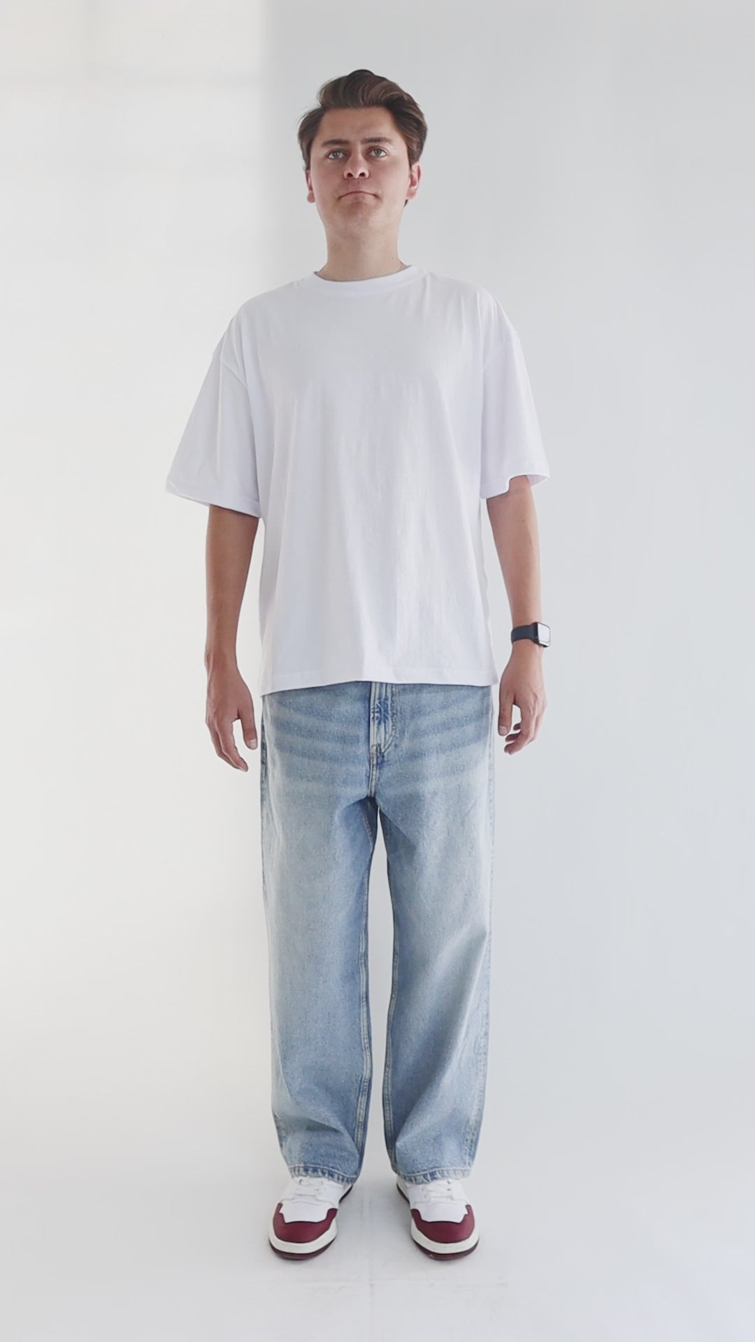 WHITE 200 GSM OVERSIZE