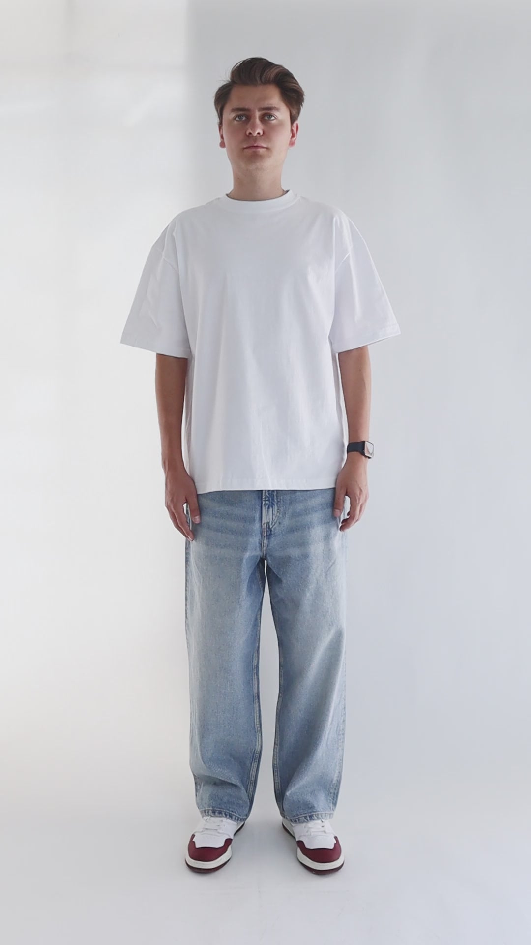 WHITE 250 GSM OVERSIZE